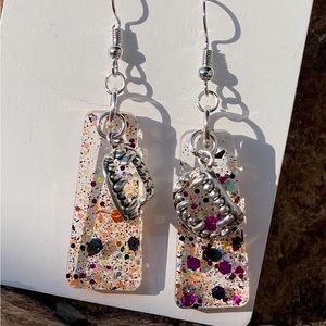 Holiday and Glow in the Dark earrings